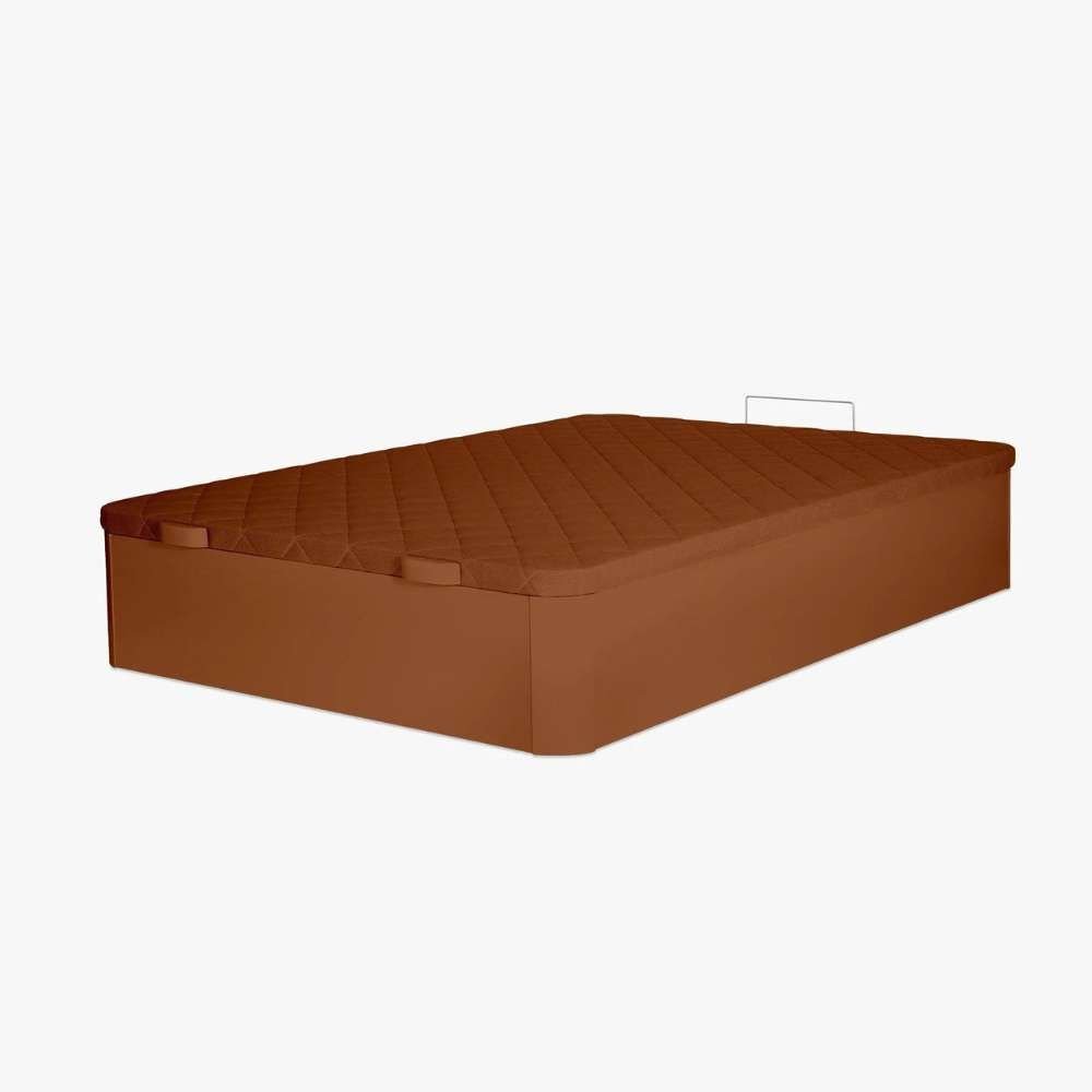 Sommier en bois Rodas couleur noyer pour hôtels