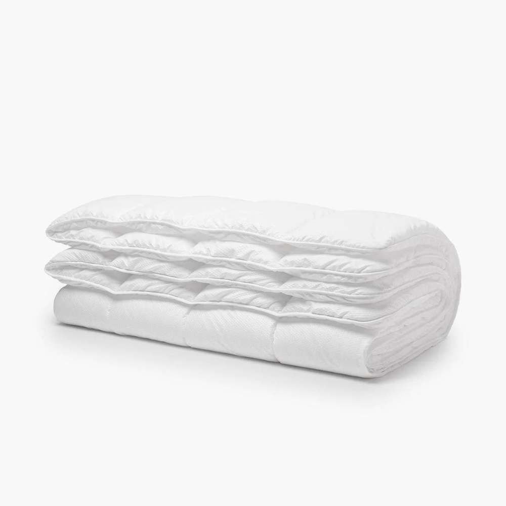 Édredon écologique en fibres recyclées pour hôtels