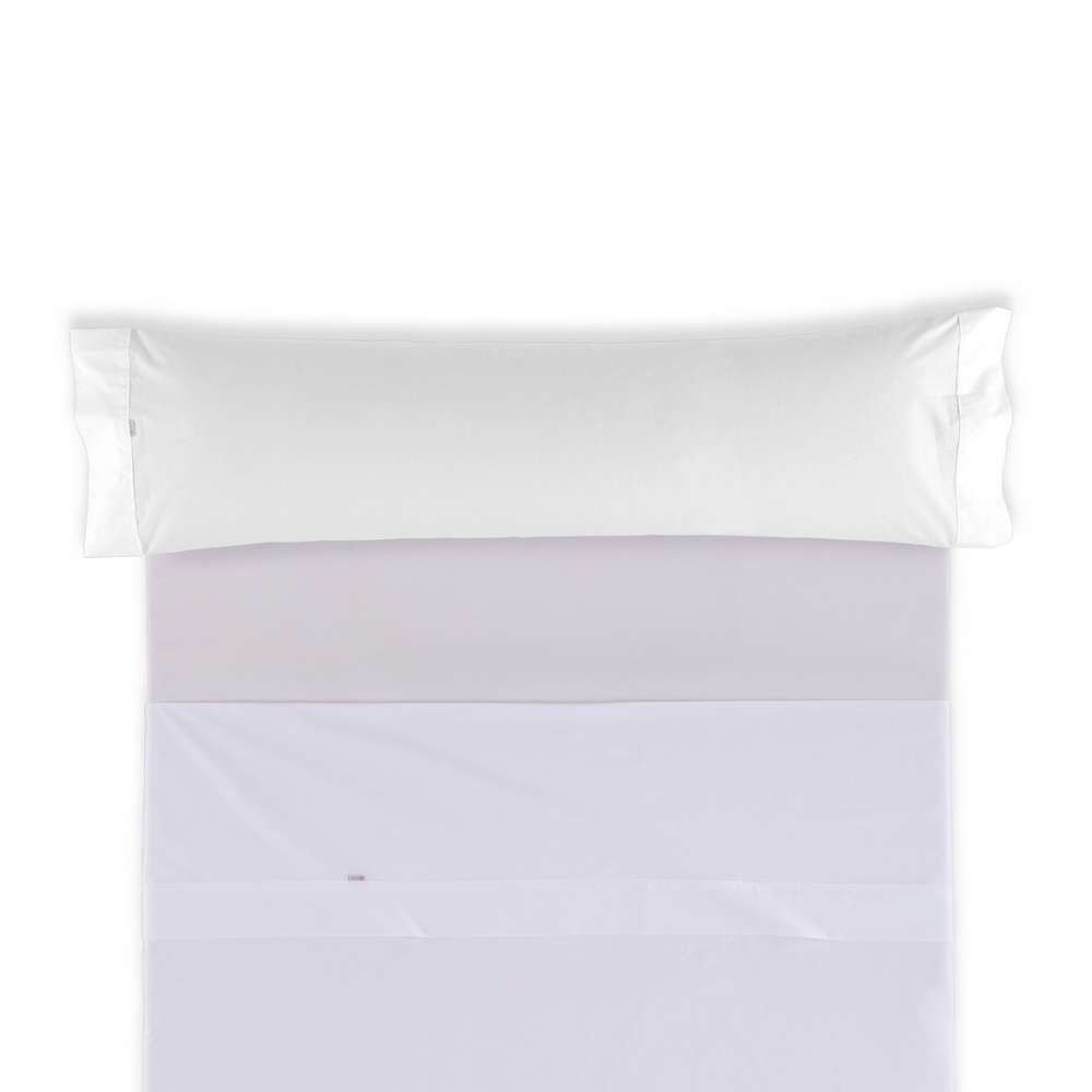 Taies d'oreiller blanc 144 fils pour hôtels – Image 2