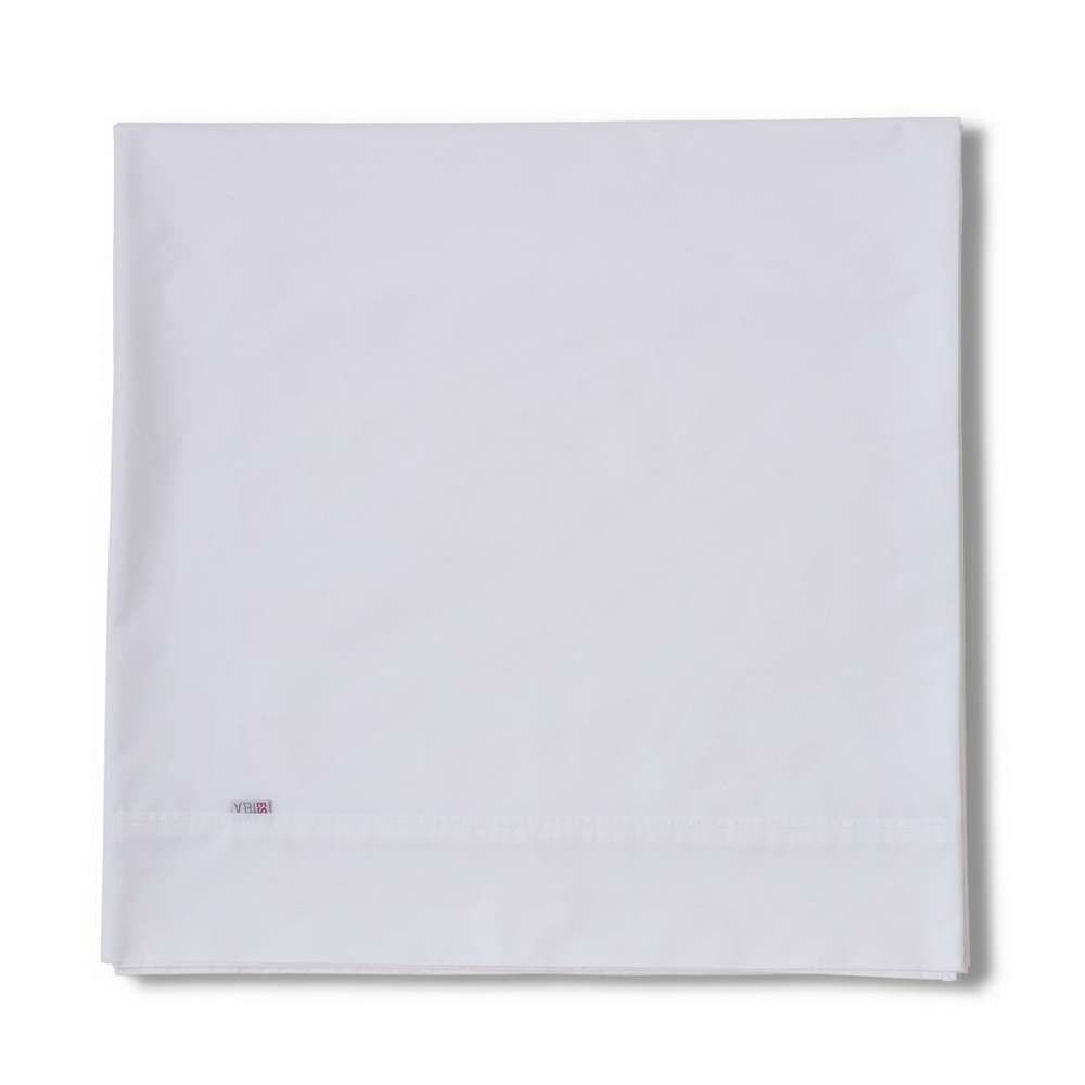 Draps plat blanc 144 fils pour hôtels – Image 2