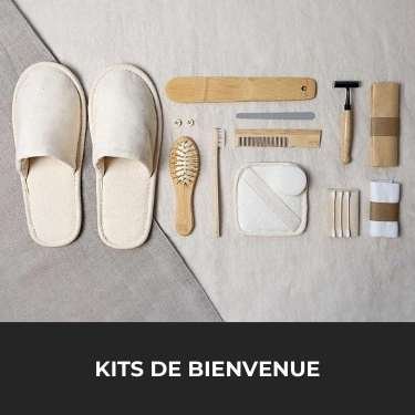 kits de bienvenue pour hotels