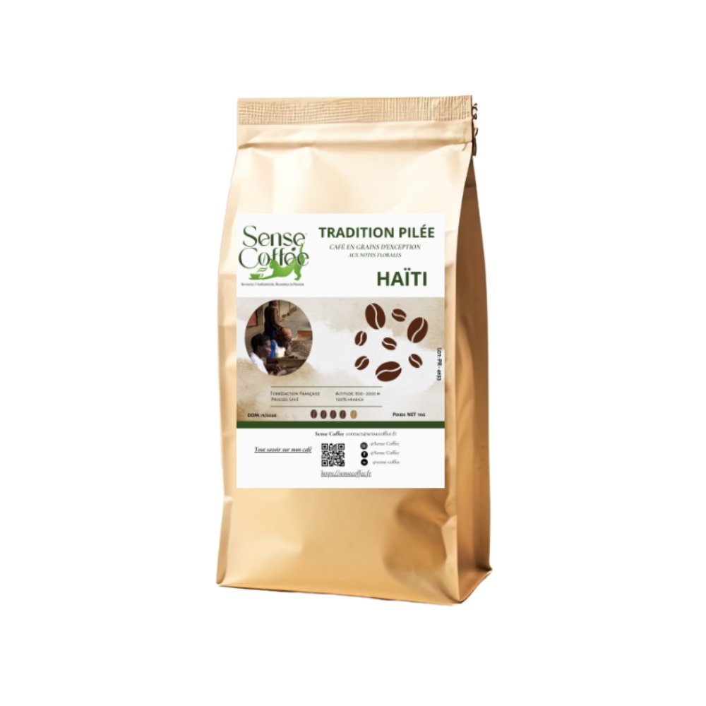 Café Haïtien Tradition Pilée au KG pour hôtels