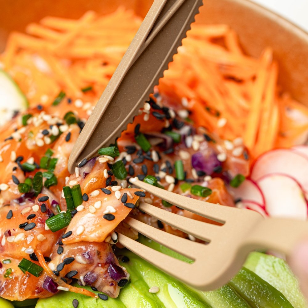 Carton de 160 Kits Couverts 3 en 1 pour hôtels – Image 2